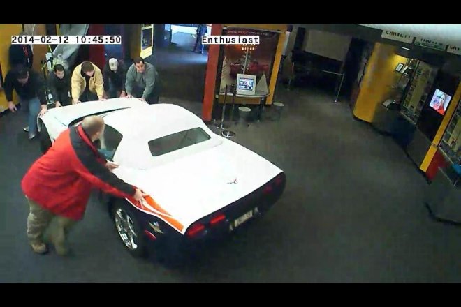 Corvette webcam