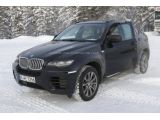 2013 BMW X6 Facelift caught cold weather testing