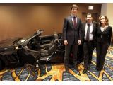 Super Bowl XLVI MVP presented with 2012 Corvette Grand Sport Convertible