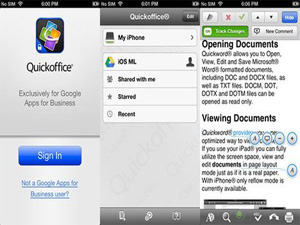 Web Tabanlı Quickoffice İddiaları