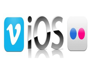 iOS 7’ye Flickr ve Vimeo Entegrasyonu