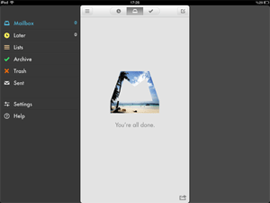 Mailbox, iPad Desteğine Kavuştu