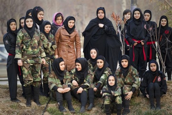İşte İran ordusunun kadın ninjaları 14
