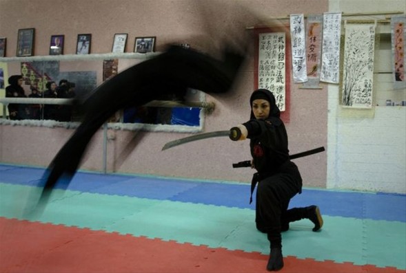İşte İran ordusunun kadın ninjaları 8