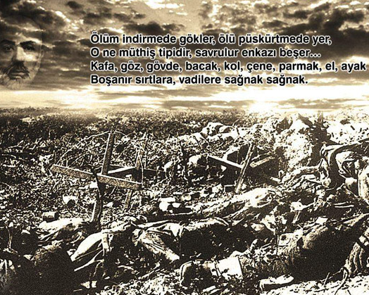 Kendi cenaze namazını kılan şehitler 6