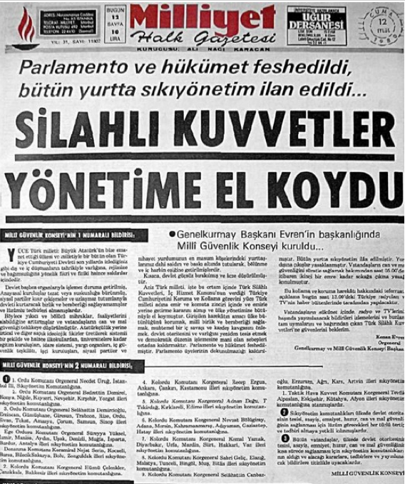 12 Eylül'ün ilk kez yayınlanan kareleri 45