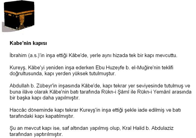 Kabe'nin içini hiç gördünüz mü? 12