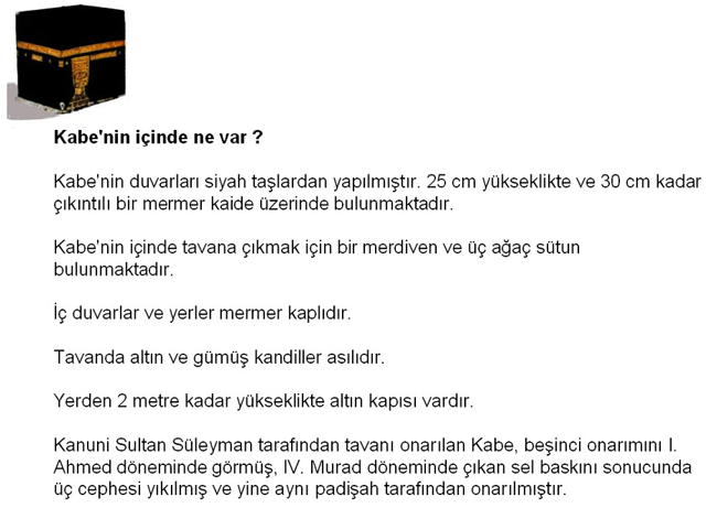 Kabe'nin içini hiç gördünüz mü? 6