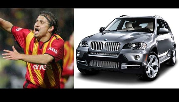 Futbolcular ve otomobilleri 12