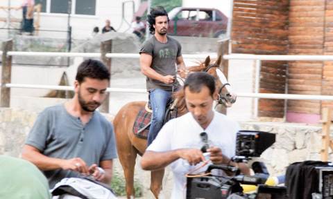 HT Magazin Keskin Bıçak dizisinin setinde! 2