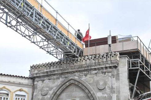 Bond için Kapalıçarşı'ya köprü kuruldu 4