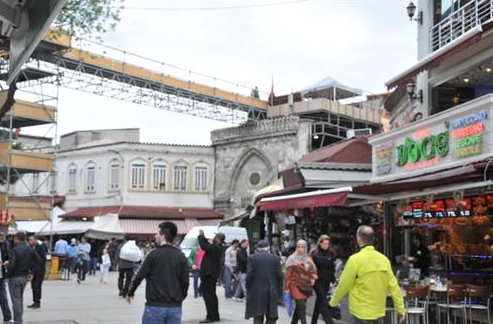 Bond için Kapalıçarşı'ya köprü kuruldu 6