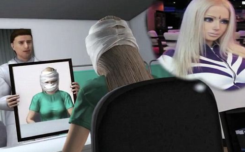 Operasyonla Barbie oldu 12