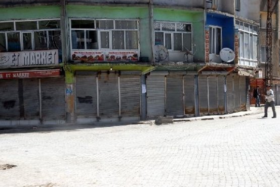 PKK tehdit etti kepenkler açılmadı 3