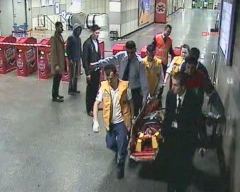 Metroda dehşet anları 4