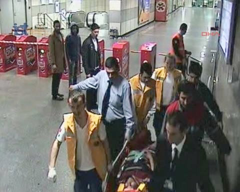 Metroda dehşet anları 9