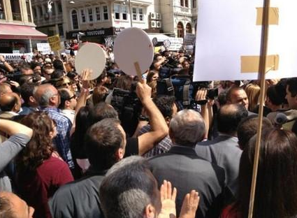 Beyoğlu'nda 'Şehir Tiyatroları' eylemi! 12