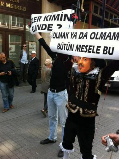Beyoğlu'nda 'Şehir Tiyatroları' eylemi! 15