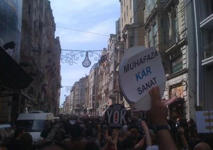 Beyoğlu'nda 'Şehir Tiyatroları' eylemi! 17