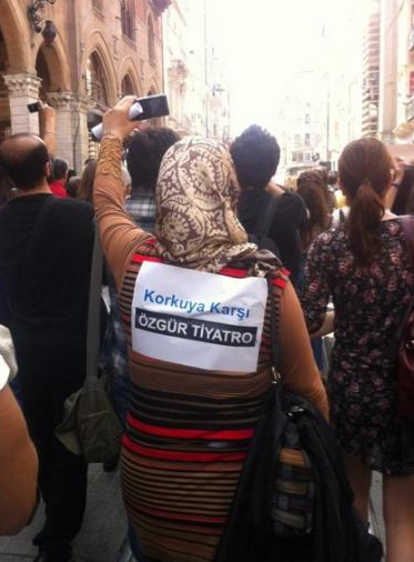Beyoğlu'nda 'Şehir Tiyatroları' eylemi! 31