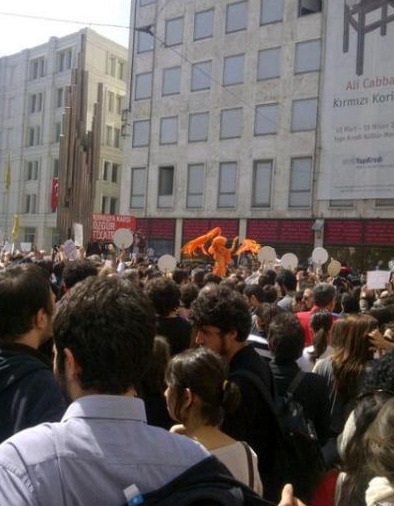 Beyoğlu'nda 'Şehir Tiyatroları' eylemi! 5