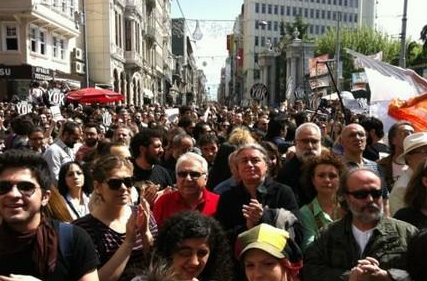 Beyoğlu'nda 'Şehir Tiyatroları' eylemi! 9