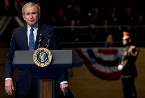 ABD başkanı Bush'un birbirinden garip gafları 13