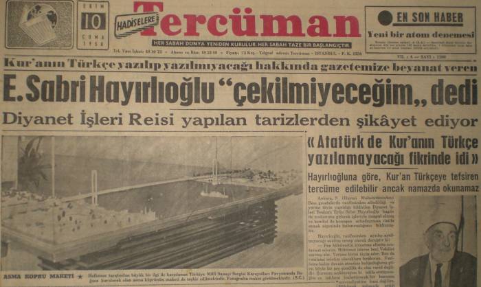 Türkiye'nin Diyanet İşleri Başkanları kimlerdi? 10