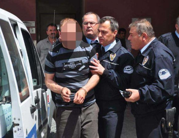 Bir koca dehşeti daha böyle görüntülendi! 5