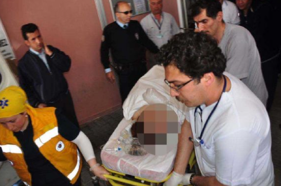 Bir koca dehşeti daha böyle görüntülendi! 6