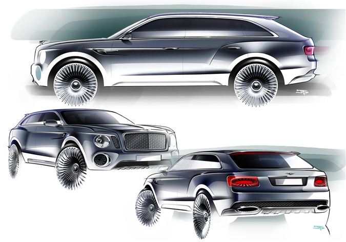 Bentley de SUV pazarına giriyor! Foto Galeri Arabam.com 6