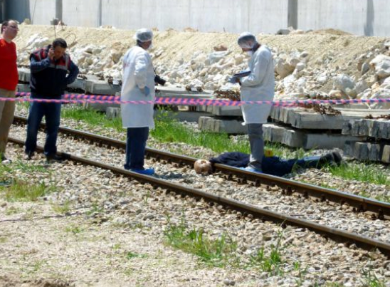 Tren istasyonunda feci ölüm 13