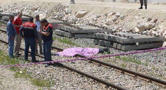 Tren istasyonunda feci ölüm 3
