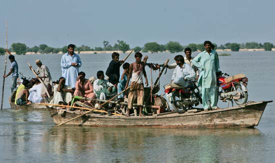 Pakistan sular altında 36