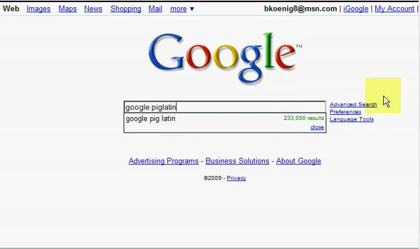 Google'a bunu yazın bakın ne oluyor? 15