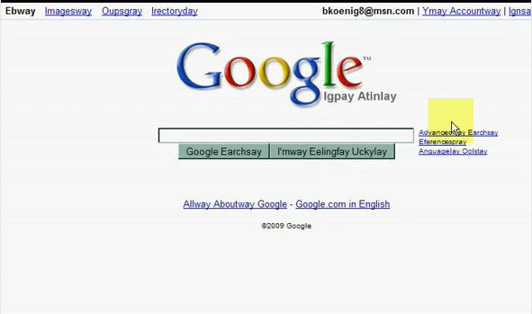 Google'a bunu yazın bakın ne oluyor? 16