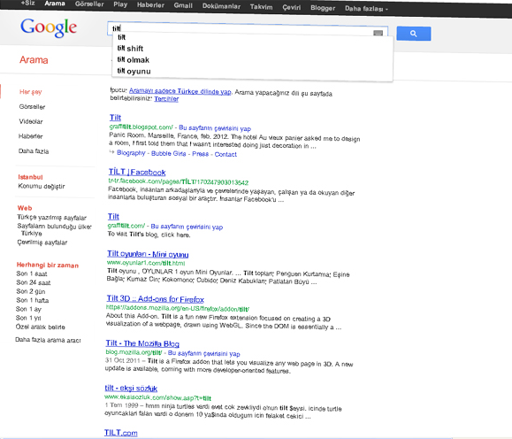 Google'a bunu yazın bakın ne oluyor? 5