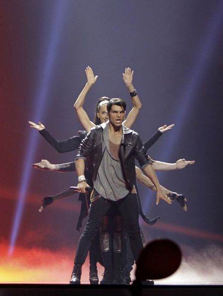 Eurovision yarı finalinden kareler 25