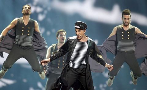Eurovision yarı finalinden kareler 34