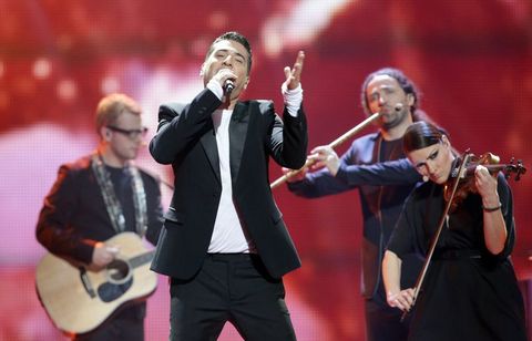 Eurovision yarı finalinden kareler 35