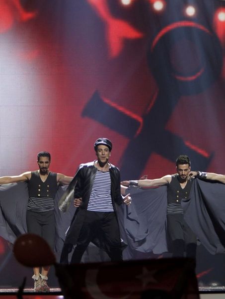 Eurovision yarı finalinden kareler 43