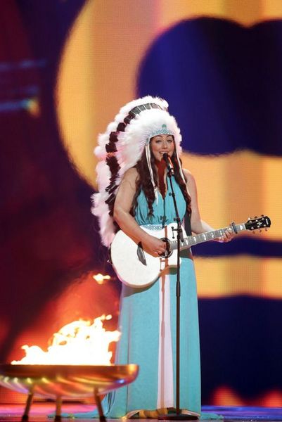 Eurovision yarı finalinden kareler 46