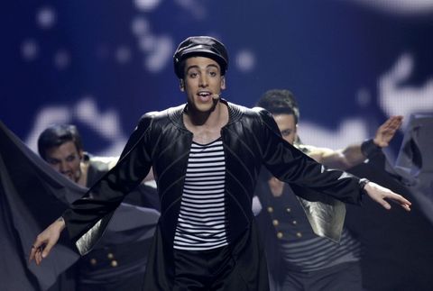 Eurovision yarı finalinden kareler 9