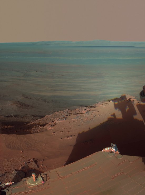 Mars'ta gün batımı! 1