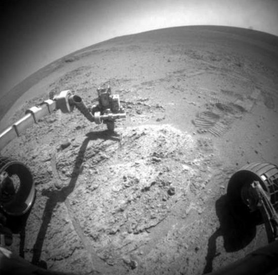 Mars'ta gün batımı! 3