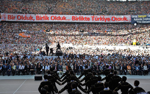 Türkiye böyle kongre görmedi 13