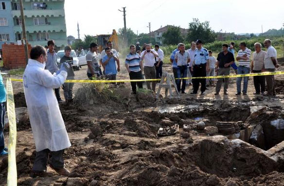 Sakarya'da 2500 yıllık lahit 7