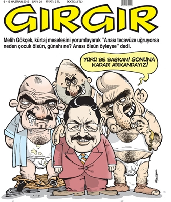 Melih Gökçek Gırgır'a kapak oldu! 1