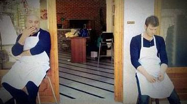 Ünlülerin kamera arkası halleri 13