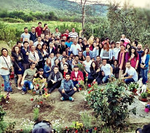 Ünlülerin kamera arkası halleri 23
